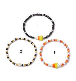 Bracelet With Skull or Candy Corn