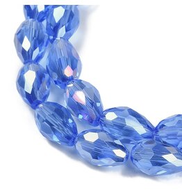 Drop Light Sapphire AB  6x4mm  x60