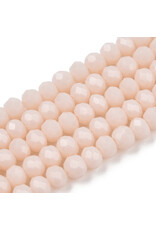 3x2mm Rondelle Opaque Pale Thistle  x160