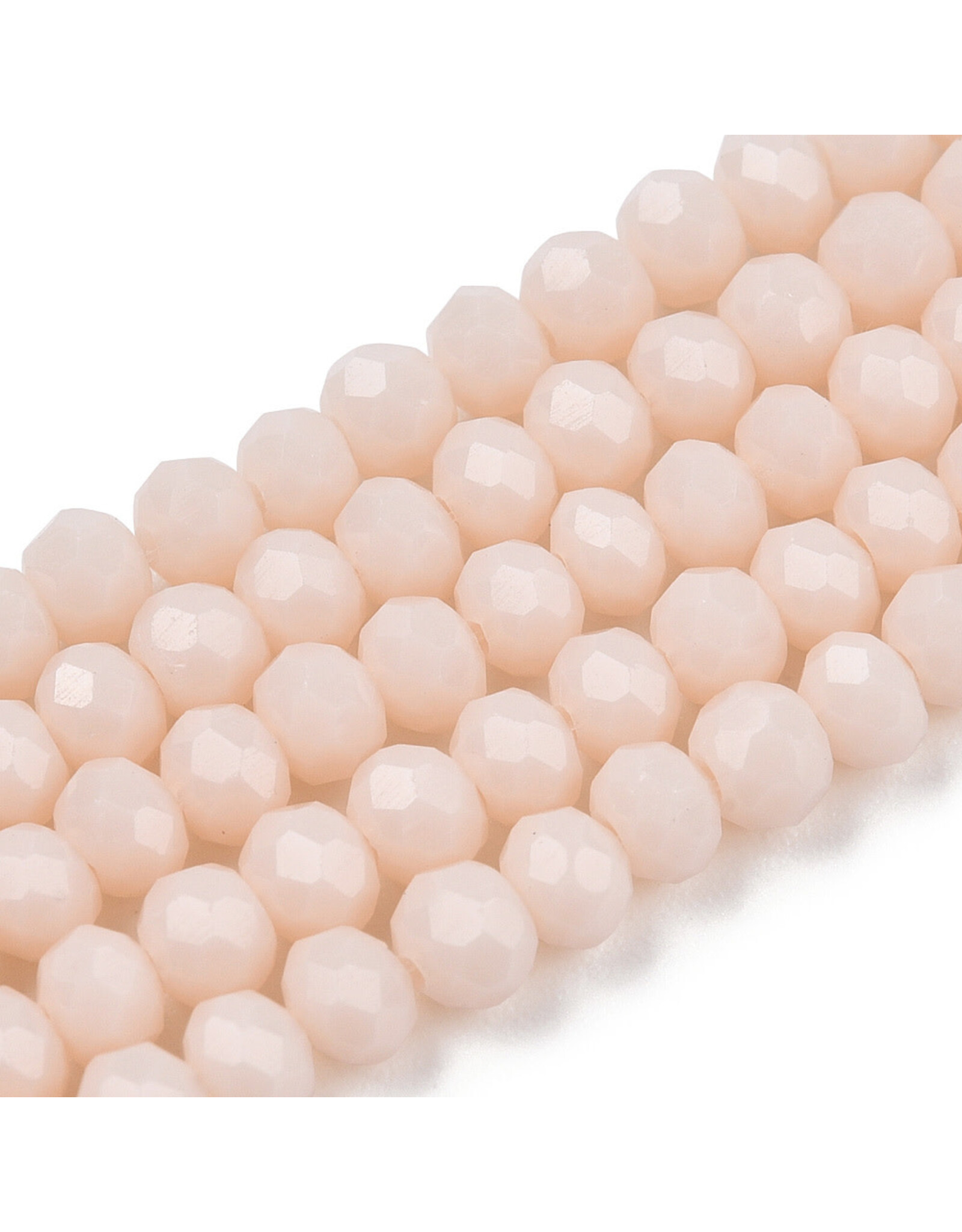 3x2mm Rondelle Opaque Pale Thistle  x160