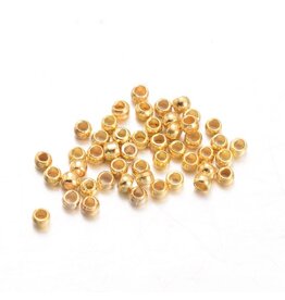 Crimp Bead 1.5mm Smooth Gold NF  1g