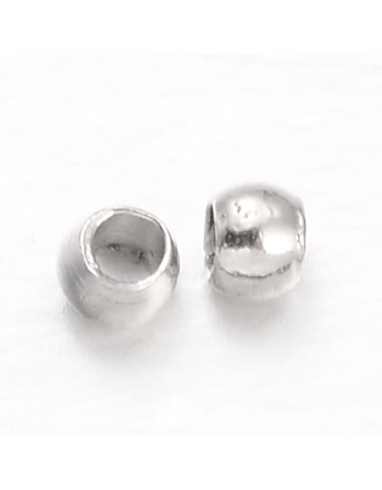 Crimp Bead 1.5mm Smooth Platinum NF  1g