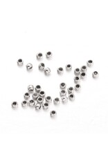 Crimp Bead 1.5mm Smooth Platinum NF  1g
