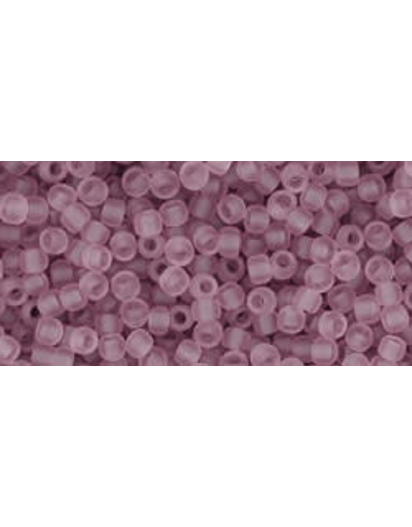 Toho 6f 11  Round Transparent Light  Purple Matte