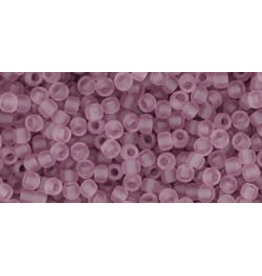 Toho 6f 11  Round Transparent Light  Purple Matte