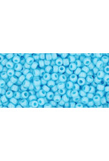 Toho 43  11 Round  Opaque Light Turquoise Blue