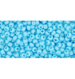 Toho 43  11 Round  Opaque Light Turquoise Blue