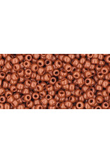 Toho 46L 11 Round Opaque Light Brown Terra Cotta