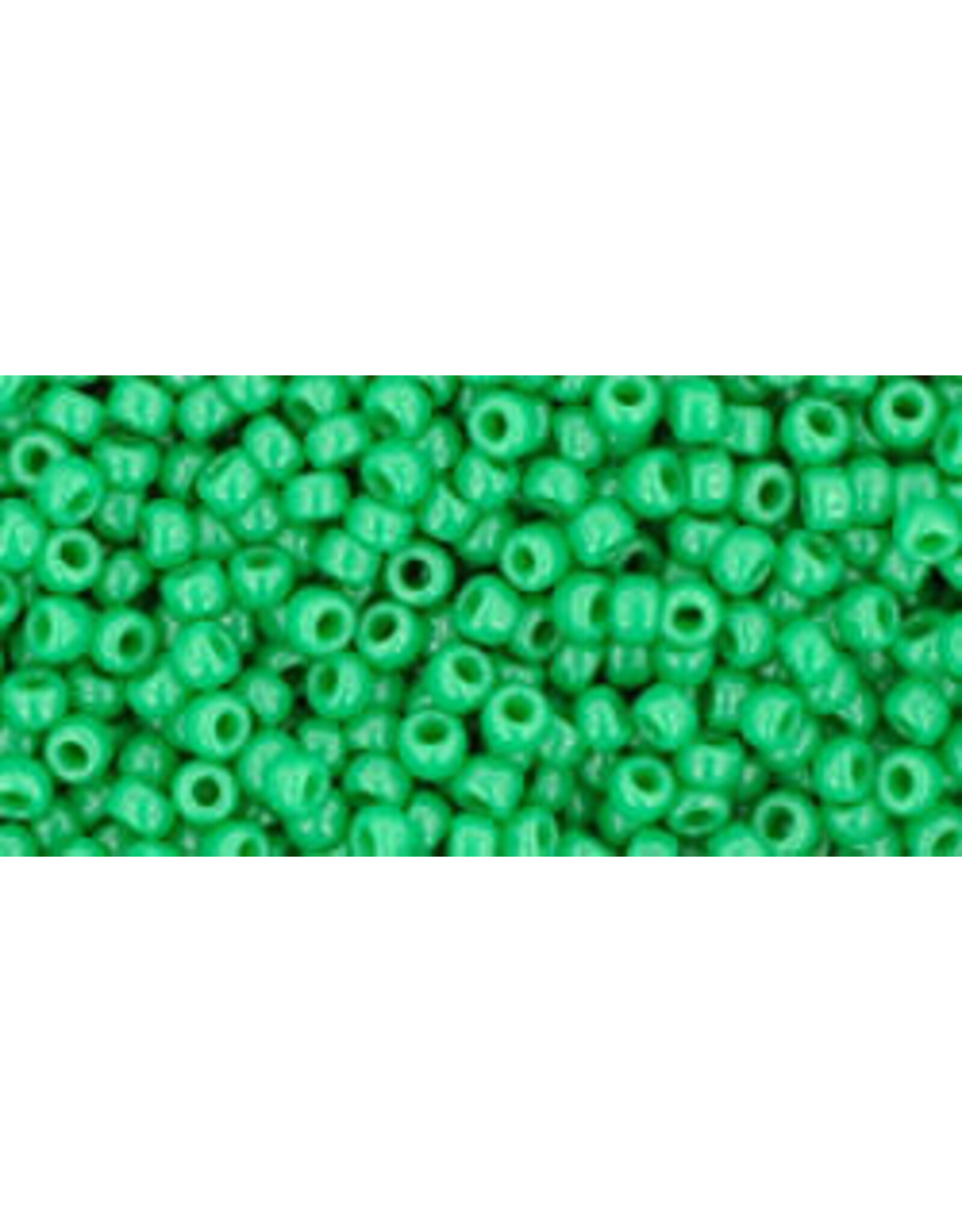 Toho 47dB 11  Round  Opaque Shamrock Green