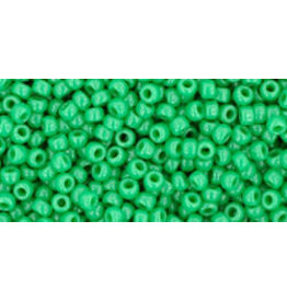 Toho 47dB 11  Round  Opaque Shamrock Green