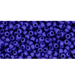 Toho 48f 11  Round  Opaque Navy Blue Matte