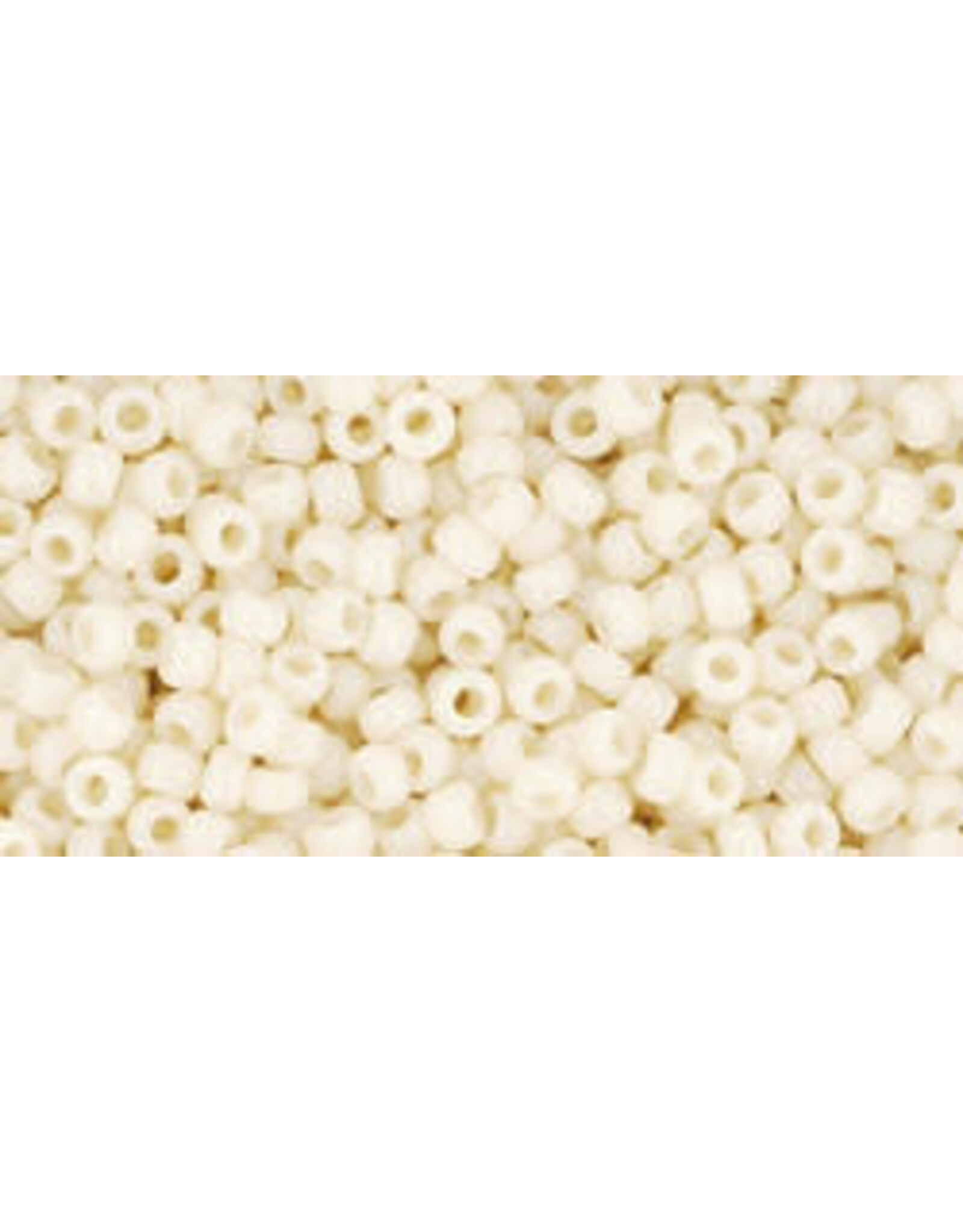 Toho 51 11  Round  Opaque Light Beige