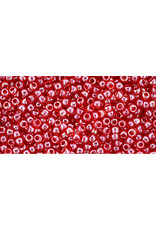 Toho 109 11 Round  Transparent Red Lustre