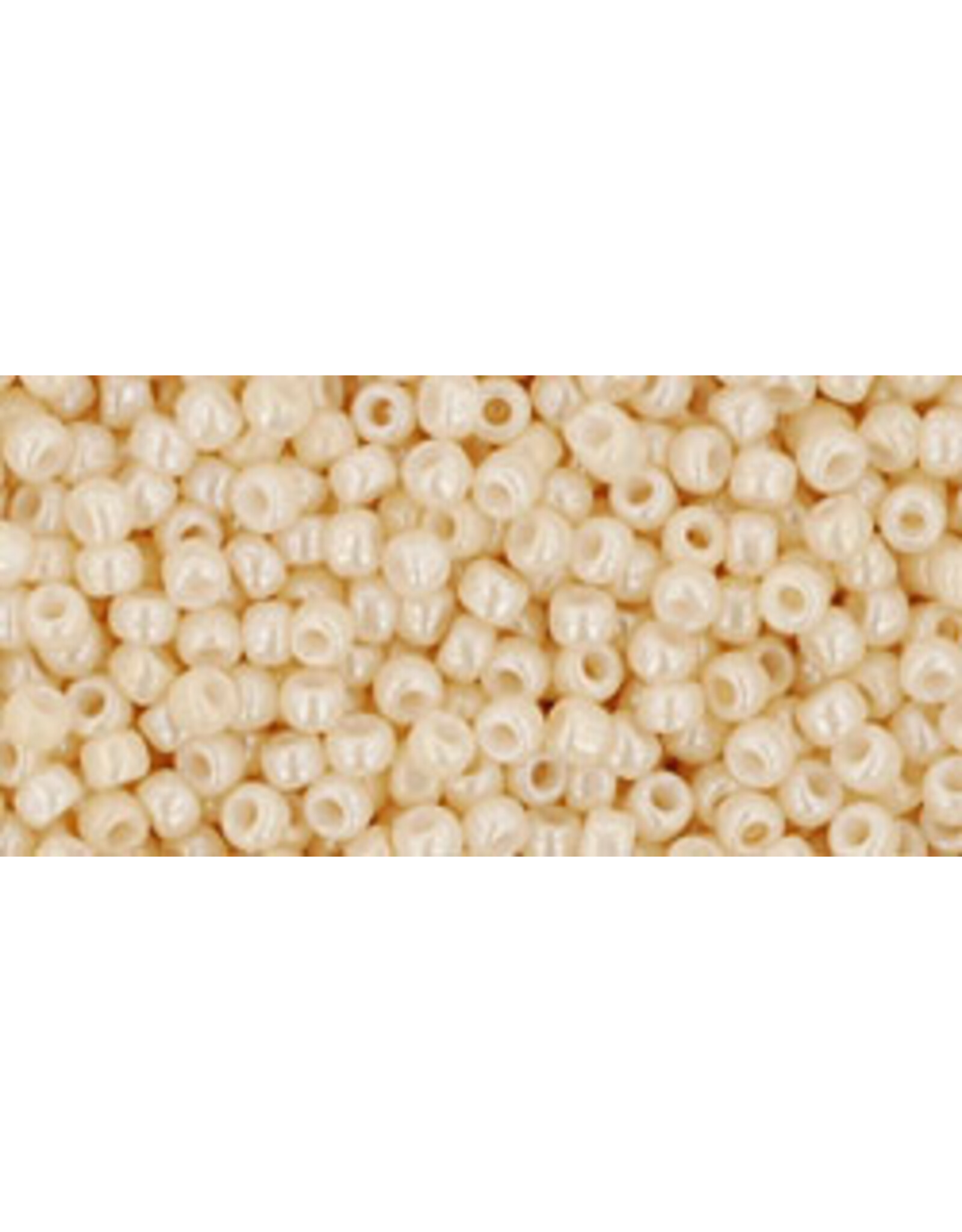 Toho 123 11  Round  Opaque Light  Beige  Lustre