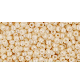Toho 123 11  Round  Opaque Light  Beige  Lustre