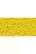 Toho 128b 11  Round  Opaque  Gold Yellow Lustre