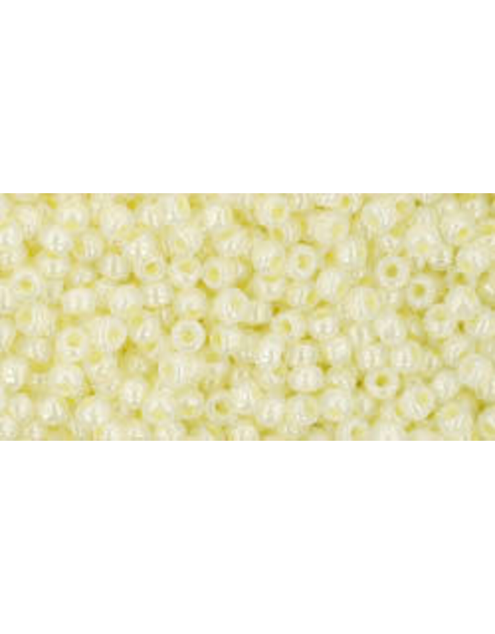 Toho 142 11  Round  Ceylon Light Yellow