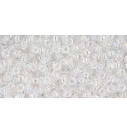 Toho 161 11  Round  Clear AB