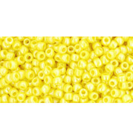 Toho 402 11  Round  Opaque Dandelion Yellow AB
