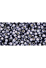 Toho pf568  11  Round  Light Gunmetal Metallic