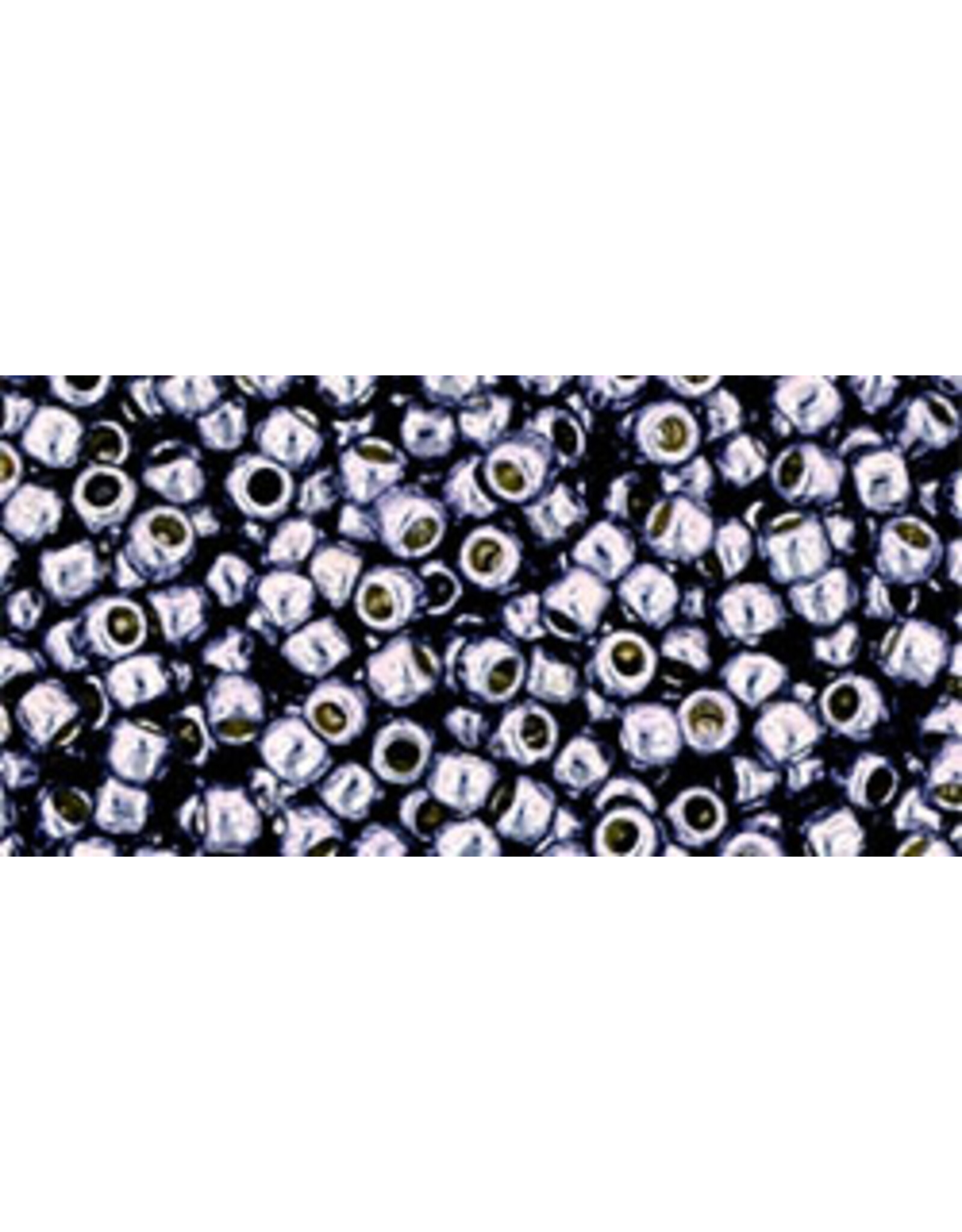 Toho pf568  11  Round  Light Gunmetal Metallic