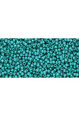Toho pf578 11 Round Green Turquoise Metallic