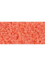 Toho 803 11  Round Neon Salmon Orange