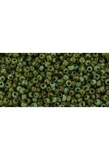 Toho Y307 11 Round Turquoise Picasso