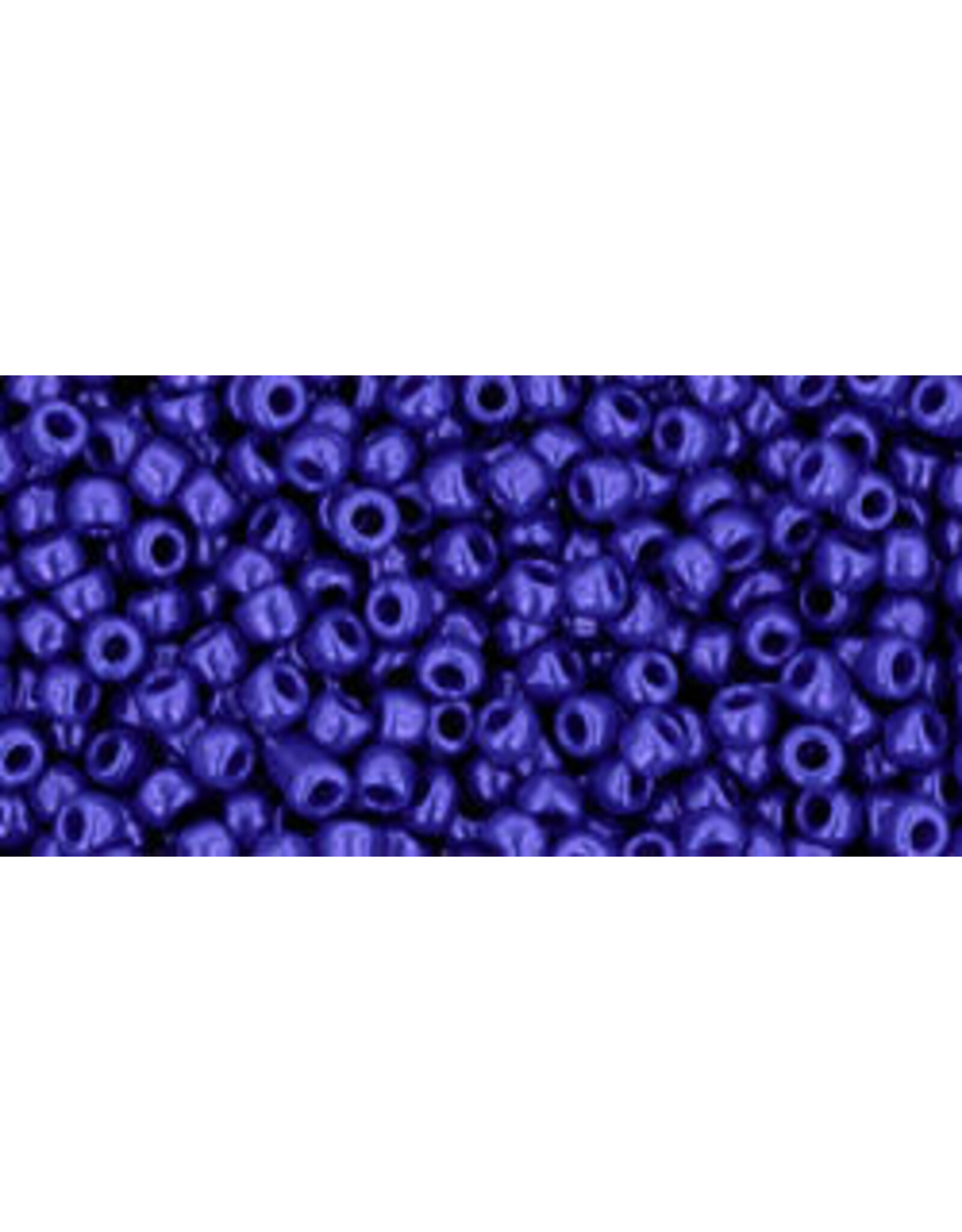 Toho 48 11  Round  Opaque Navy Blue