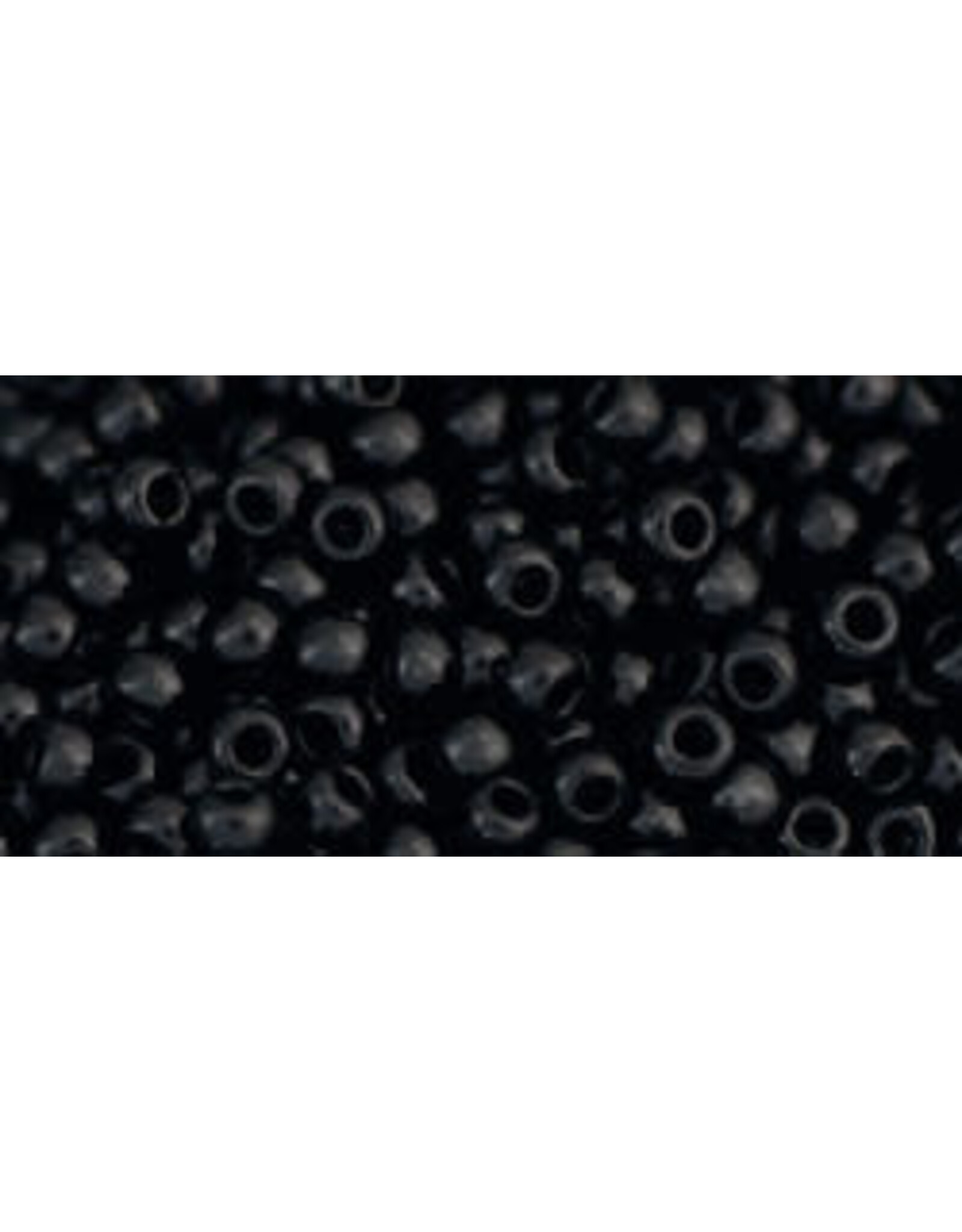 Toho 49 11  Round  Opaque Jet Black