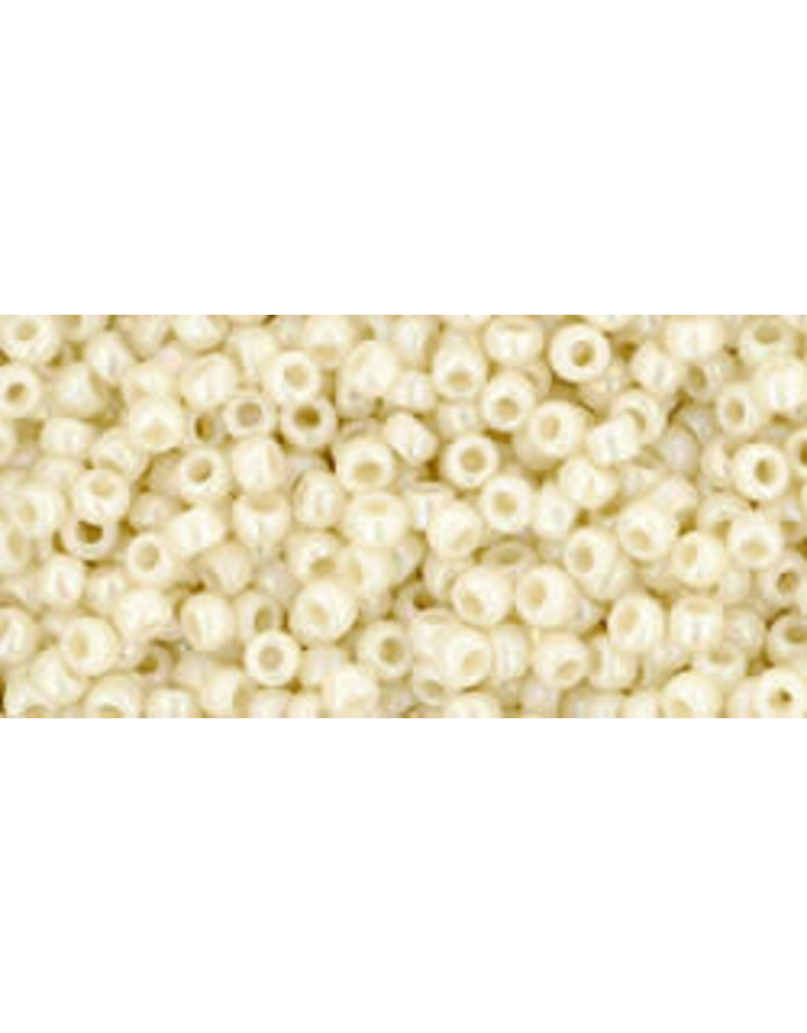 Toho 409 11  Round  Opaque Light Beige AB
