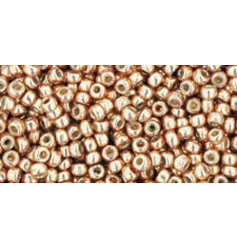 Toho pf551 11  Round  Rose Gold Metallic