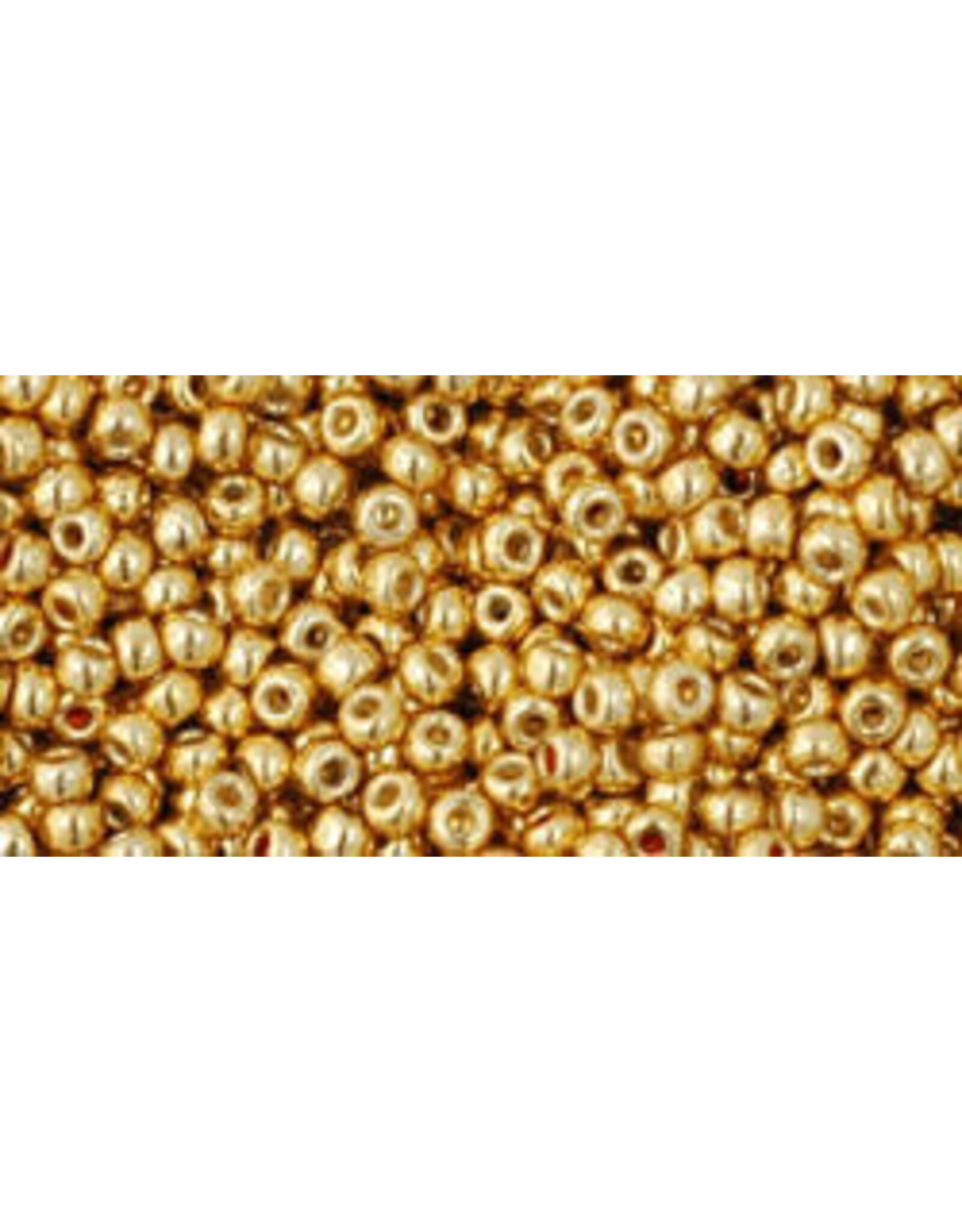 Toho pf557 11  Round  Gold Metallic