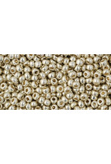 Toho pf558 11 Round  Galvanized Silver Metallic