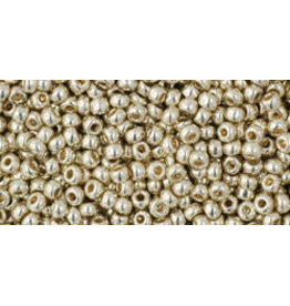 Toho pf558 11 Round  Galvanized Silver Metallic