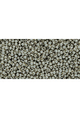 Toho 572 11 Round  Galvanized Bright Silver