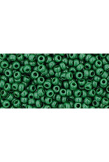 Toho 47h  8  Round   40g  Opaque Pine Green