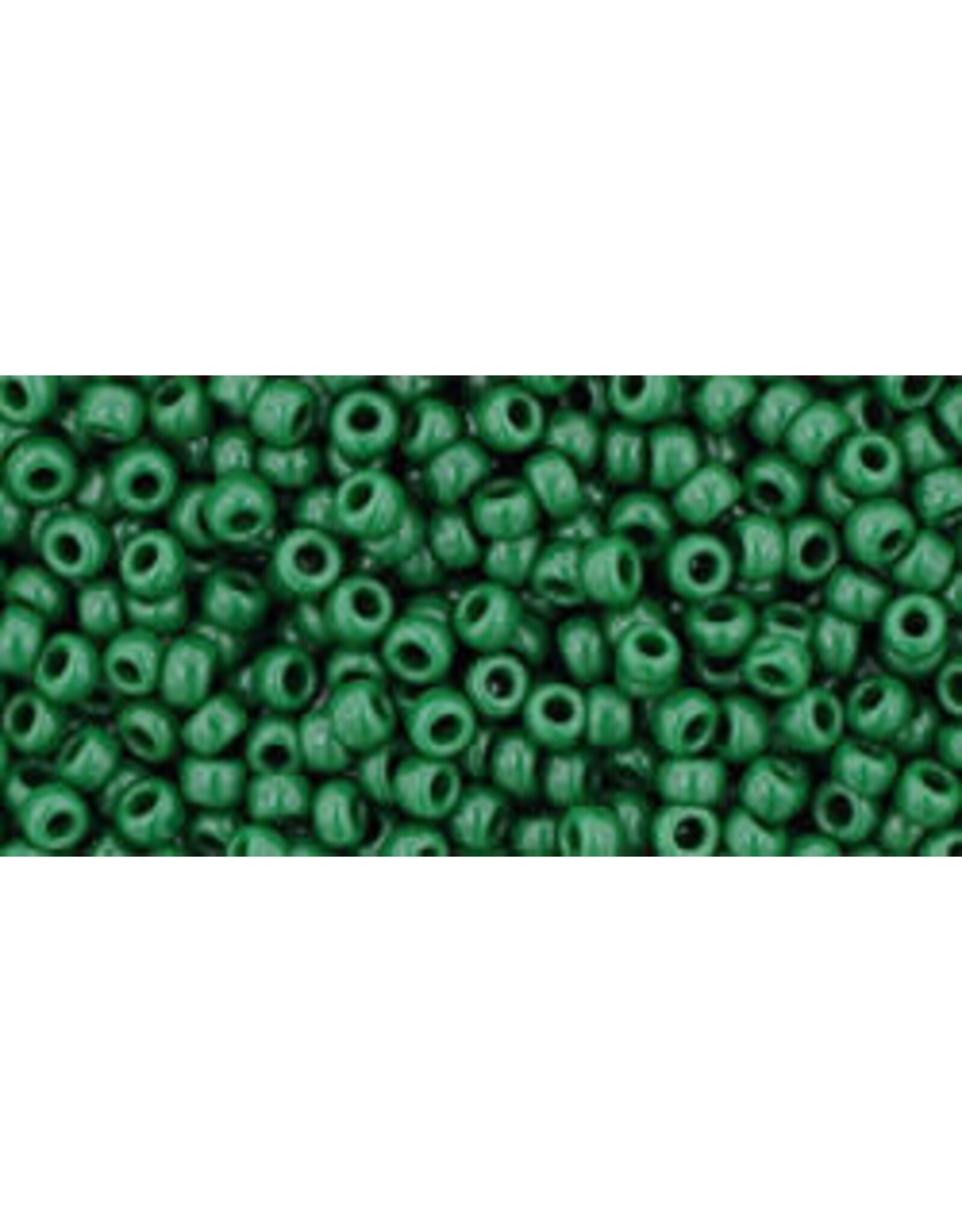 Toho 47h  8  Round   40g  Opaque Pine Green
