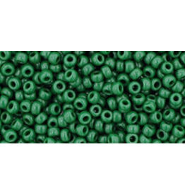Toho 47h 11 Round  Opaque Pine Green