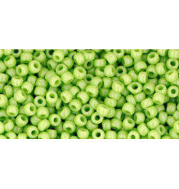 Toho 44 11  Round  Opaque Sour Apple Green