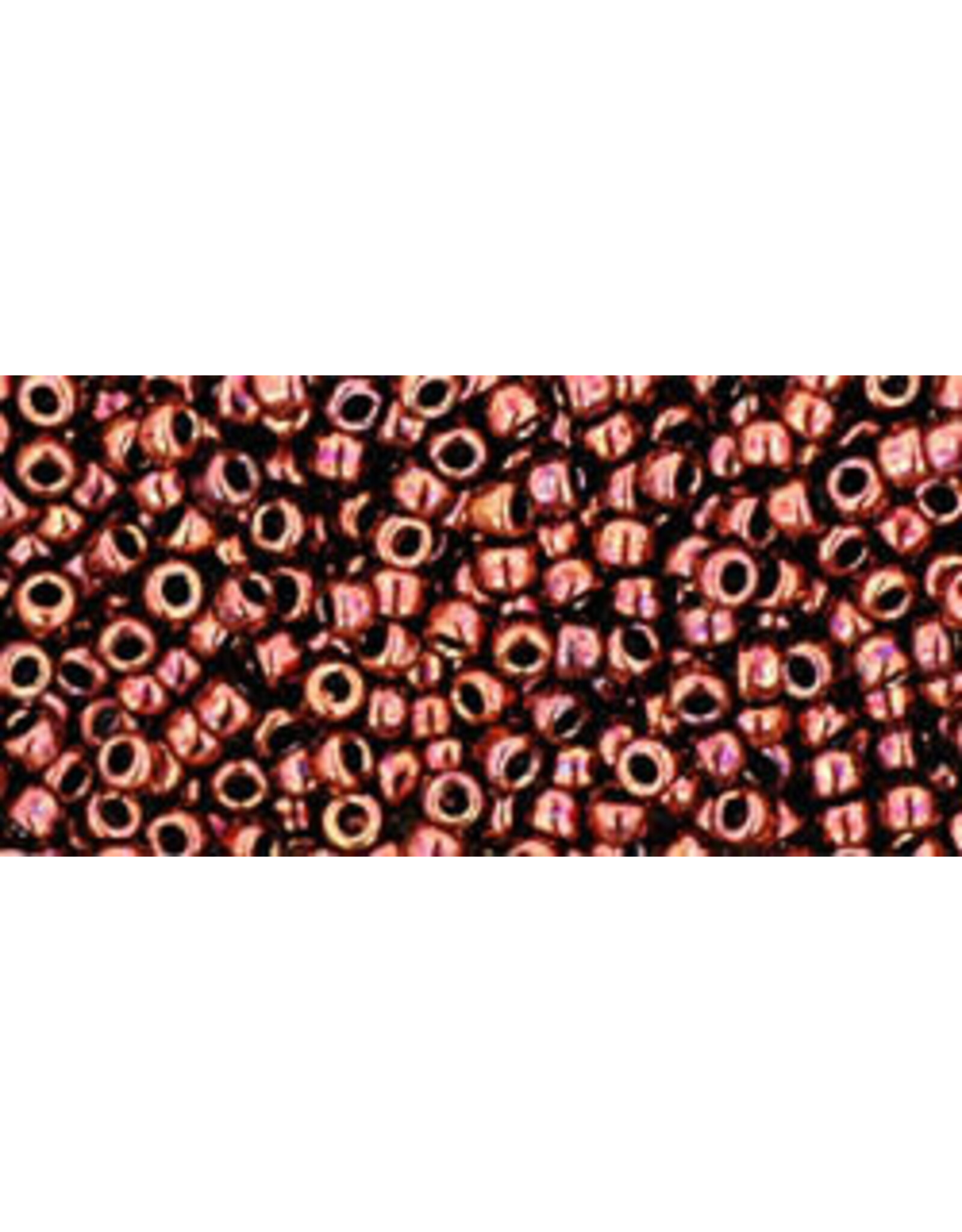 Toho 222 11   Round   Dark Bronze Metallic