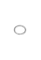 Jump Ring 4x3mm Platinum  approx 21g  x50 NF