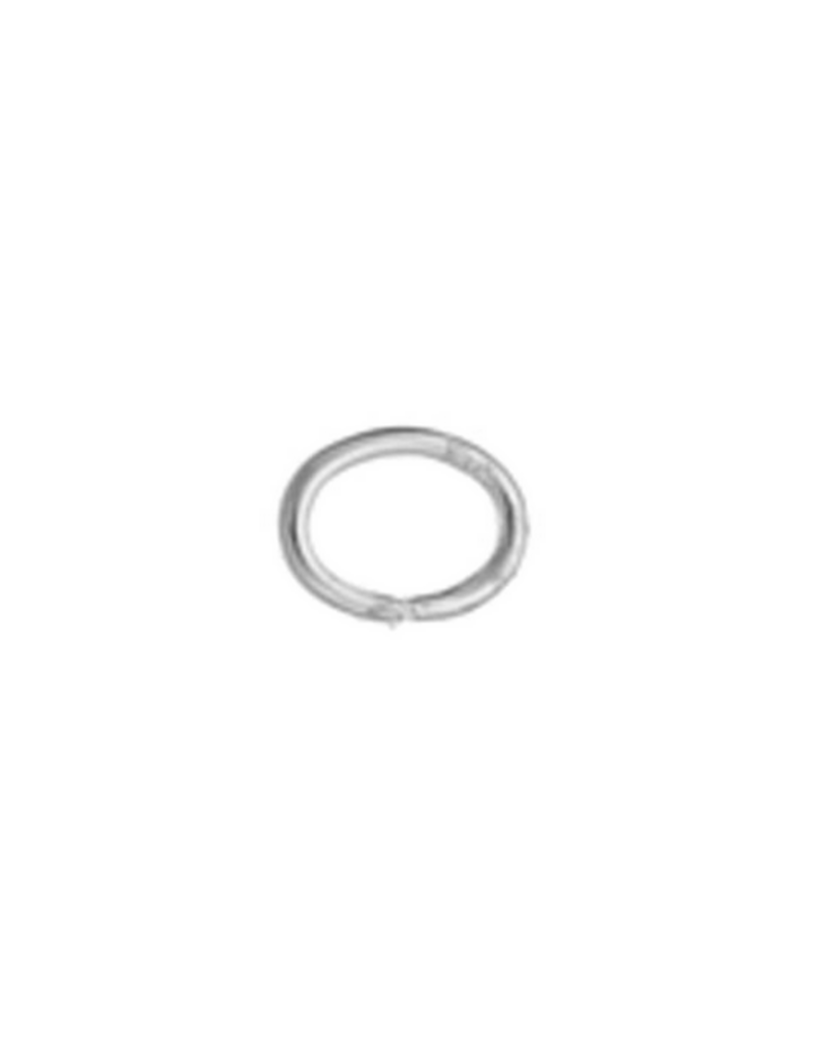 Jump Ring 4x3mm Platinum  approx 21g  x50 NF