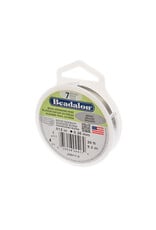Beadalon .012  7 Strand  30 Feet  Bright Silver