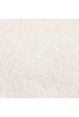 Czech 1480 10  Seed  Opaque Pearl White AB
