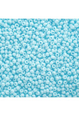 Czech 40000  10  Seed  Chalk Light Blue  s/g