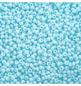 Czech 40000  10  Seed  Chalk Light Blue  s/g