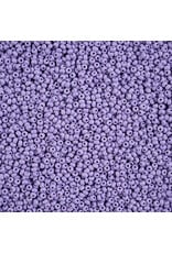 Czech 42135 10 Seed Opaque Lavender Matte Dyed PermaLux