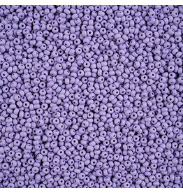 Czech 42135 10 Seed Opaque Lavender Matte Dyed PermaLux