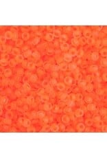 Czech 43107 10  Seed  Transparent Neon Orange Matte